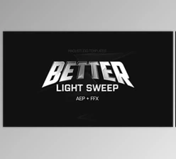 Download Better Light Sweep – Presets (Videohive 37073099) - AE Project