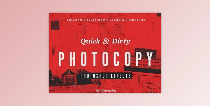 Download Quick & Dirty Photocopy Effects in Photoshop