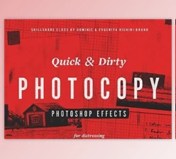 Download Quick & Dirty Photocopy Effects in Photoshop