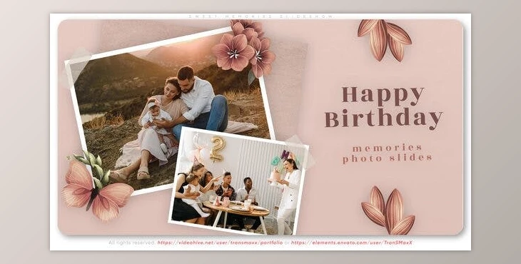 Download Sweet Memories Slideshow (Videohive 40862629) - AE Project