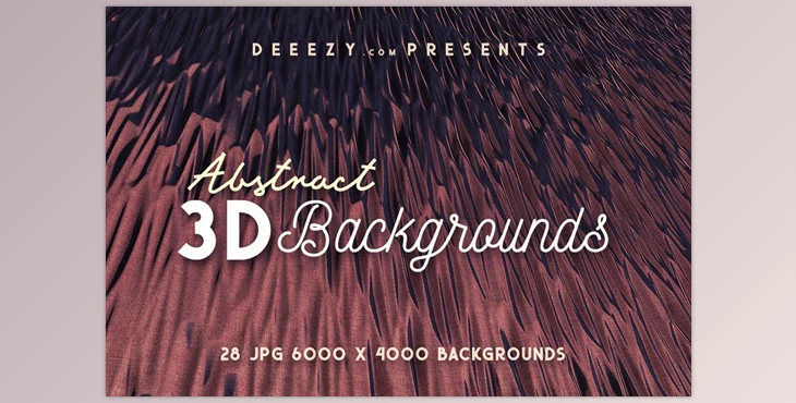 Download 28 Abstract 3D Backgrounds CreativeMarket - 4596481