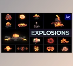 Download Real Explosions Effects for After Effects (Videohive 39722115) - AE Project