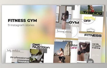 Download Fitness <span class='badge badge-warning'>gym</span> - Instagram stories (Videohive 39985714) - AE Project