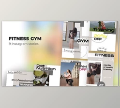 Download Fitness gym - Instagram stories (Videohive 39985714) - AE Project