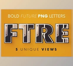 Download Bold Future - 3D Lettering Creativemarket - 6126482
