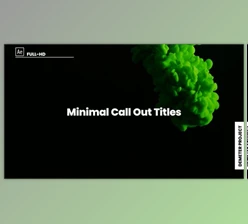 Download Minimal Call Out Titles (Videohive 39659788) - AE Project