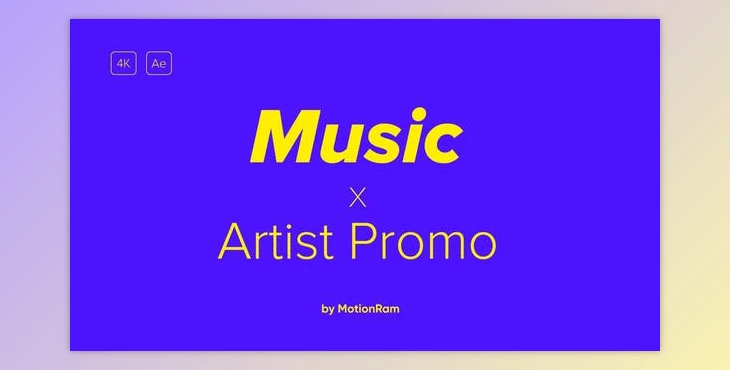 Download Music Artist Promo (Videohive 39704931) - AE Project