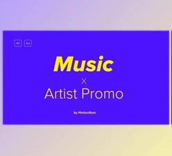 Download Music Artist Promo (Videohive 39704931) - AE Project