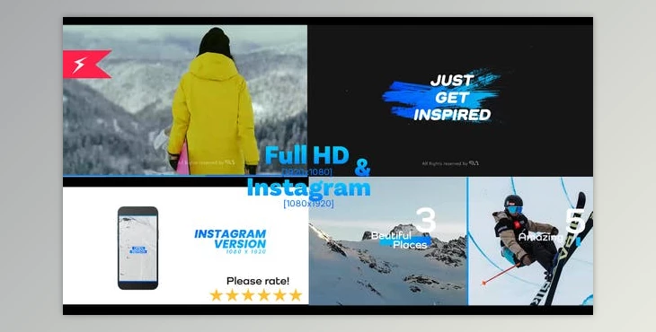 Download Winter Vcations Invite (Videohive 40924174) - AE Project