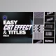Download Easy CRT Effect Plus Titles (Videohive 39854230) - AE Project