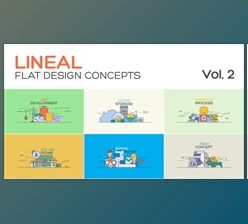 Download Flat Design Concepts Vol.2 (Videohive 39899572) - AE Project