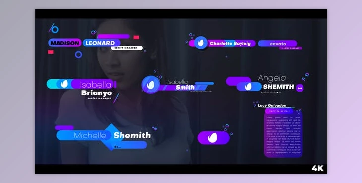 Download Creative and Dynamic Lower Thirds (Videohive 39890825) - AE Project