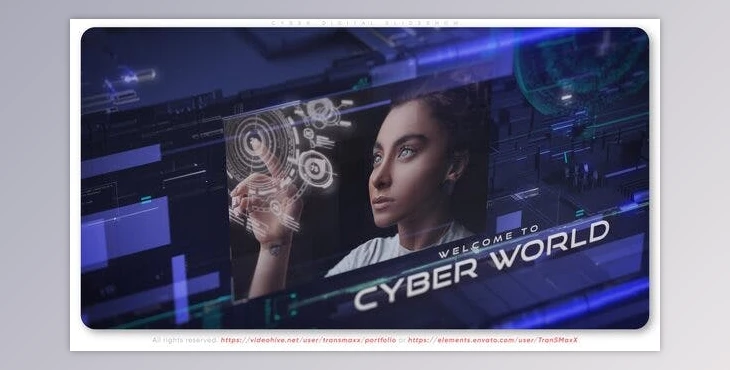Download Cyber Digital Slideshow (Videohive 41221800) - AE Project
