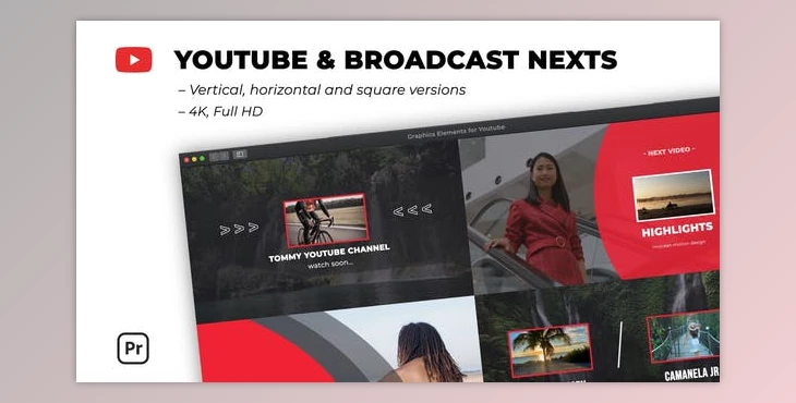 Download Youtube and Broadcast Nexts (Videohive 41162556)