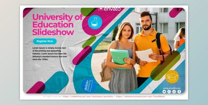 Download University Education Slideshow (Videohive 39951859) - AE Project