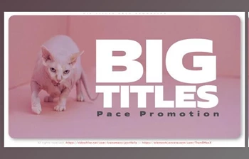 Download Big Titles Pace <span class='badge badge-warning'>Promotion</span> (<span class='badge badge-warning'>Videohive</span> 41431831) - AE <span class='badge badge-warning'>Project</span>