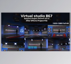 Download Virtual studio B67 (Videohive 28010142) - AE Project