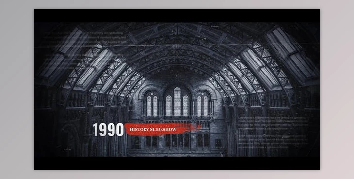 Download History Slideshow (Videohive 39373273) - AE Project