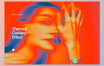 Download Thermal Camera Photo <span class='badge badge-warning'>Effect</span> <span class='badge badge-warning'>CreativeMarket</span> - 10305386