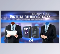 Download Virtual Studio Set 677 (Videohive 32929279) - AE Project