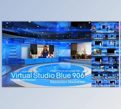 Download Virtual Studio Blue 906 (Videohive 32321252) - AE Project