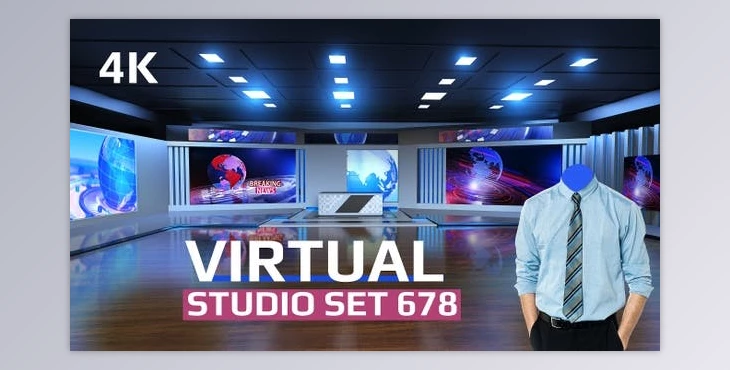 Download Videohive Virtual Studio Set 678 - 33022278