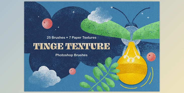 Download Tinge Texture Photoshop Brushes - Pixelbuddha