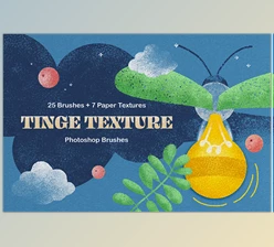 Download Tinge Texture Photoshop Brushes - Pixelbuddha