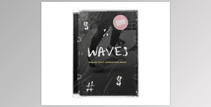 Download Video Milkshake WAVES – BRUSH ANIMATED FONT PACK