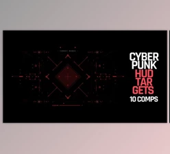 Download HUD Cyberpunk Targets (Videohive 39867138) - AE Project