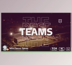 Download World Soccer Opener (Videohive 40528111) - AE Project