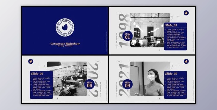 Download Corporate Slides // History Timeline (Videohive 39199719) - AE Project