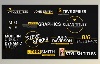 Download <span class='badge badge-warning'>Unique</span> Titles (<span class='badge badge-warning'>Videohive</span> 39764048) - AE <span class='badge badge-warning'>Project</span>