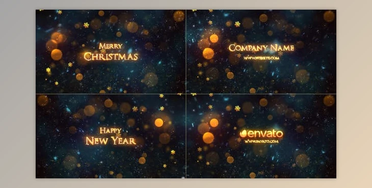 Download Christmas Titles (Videohive 41338626) - AE Project