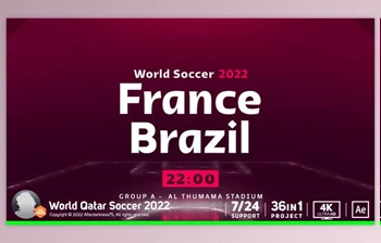 Download <span class='badge badge-warning'>World</span> Soccer Qatar 2022 (<span class='badge badge-warning'>Videohive</span> 40432645) - AE <span class='badge badge-warning'>Project</span>