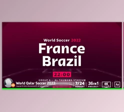 Download World Soccer Qatar 2022 (Videohive 40432645) - AE Project
