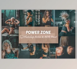 Download 12 Power Zone Photoshop Actions and ACR