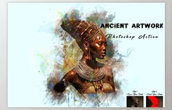 Download Ancient Artwork Photoshop <span class='badge badge-warning'>Action</span>