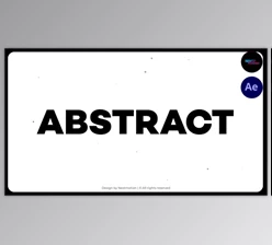 Download Minimal Abstract Intro (Videohive 39726605) - AE Project