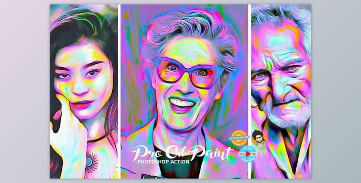 Download Picture to Painting Action CreativeMarket - 6788863
