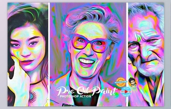 Download Picture to <span class='badge badge-warning'>Painting</span> Action CreativeMarket - 6788863