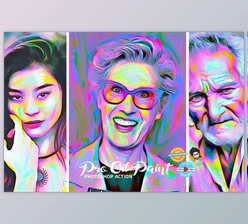 Download Picture to Painting Action CreativeMarket - 6788863