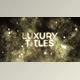 Download Luxury Magic Gold TItles (Videohive 41818787) - AE Project