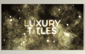 Download Luxury <span class='badge badge-warning'>Magic</span> Gold TItles (Videohive 41818787) - AE Project