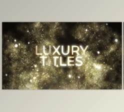 Download Luxury Magic Gold TItles (Videohive 41818787) - AE Project