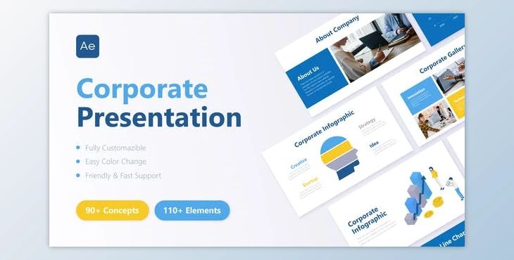 Download Corporate Presentation (Videohive 39828023) - AE Project