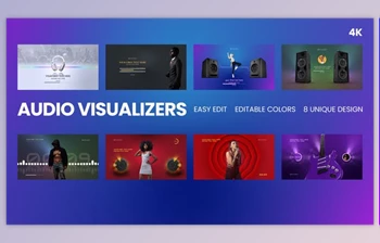 Download <span class='badge badge-warning'>Audio</span> Visualizers (Videohive 40570770) - AE Project
