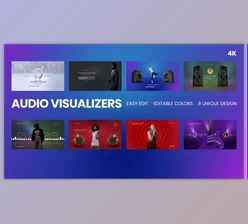 Download Audio Visualizers (Videohive 40570770) - AE Project