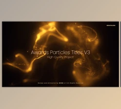 Download Awards Particles Titles V3 (Videohive 39936550) - AE Project