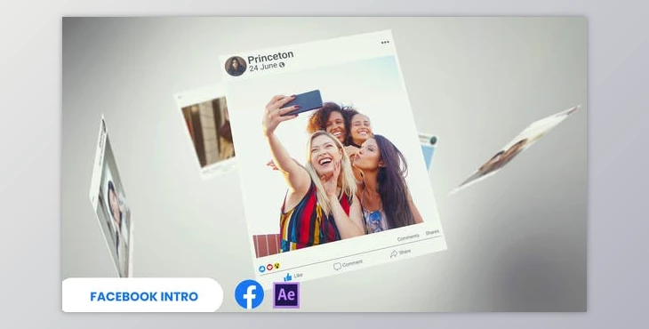 Download Facebook intro (Videohive 40771266) - AE Project